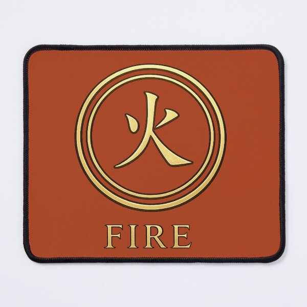Item preview, Fire Kanji Emblem – Japanese Five Elements Symbol designed and sold by BB Design Garage.