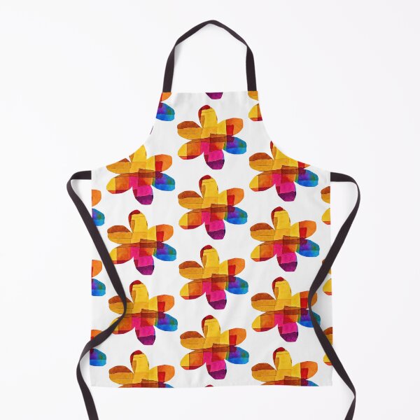 Item preview, colorful floral design, rainbow watercolor style designed and sold by OmStudioz .