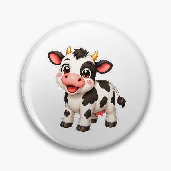 Item preview, Cow Kawaii Cute Cartoon  designed and sold by BackgroundND.