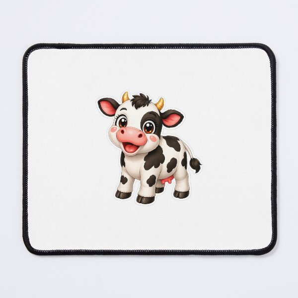 Item preview, Cow Kawaii Cute Cartoon designed and sold by BackgroundND.