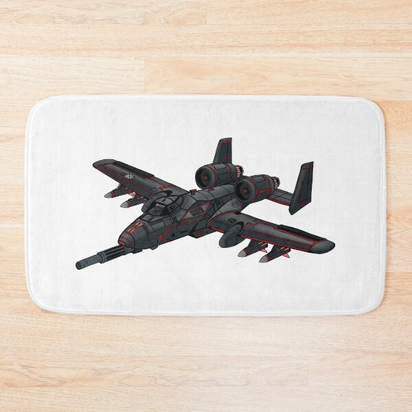 Item preview, A-10 Warthog Attack Jet Military Aircraft Dark Art designed and sold by Urban Muse And Sultry Hues.
