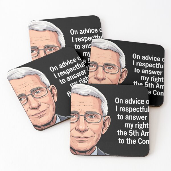 Item preview, Fauci :) - On Advice of counsel, I respefctfully decline to answer based on my right under the 5th amendment to the constitution designed and sold by babayagai.