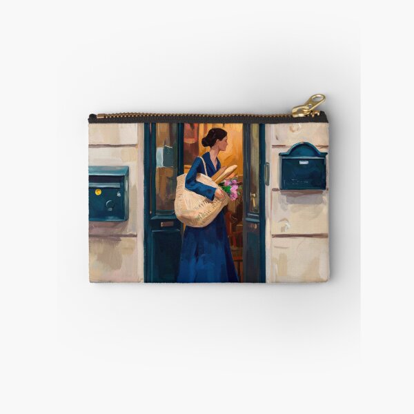 Item preview, French Bakery Wall Art – "Back from the Market" designed and sold by CARRAANN.