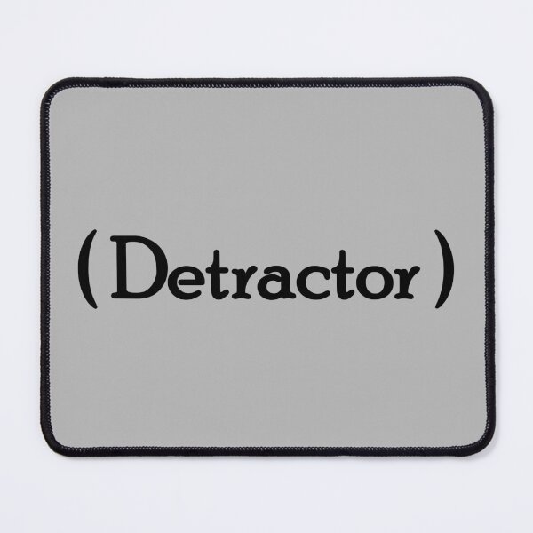Item preview, Iconic Label - "Detractor" Black Lettering designed and sold by cousinbessie.