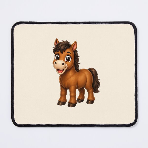 Item preview, Horse Kawaii Cute Cartoon designed and sold by BackgroundND.