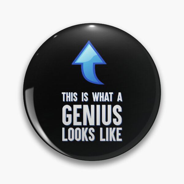 Item preview, This Is What A Genius Looks Like Funny Sarcastic Gift designed and sold by Say It With Ink.