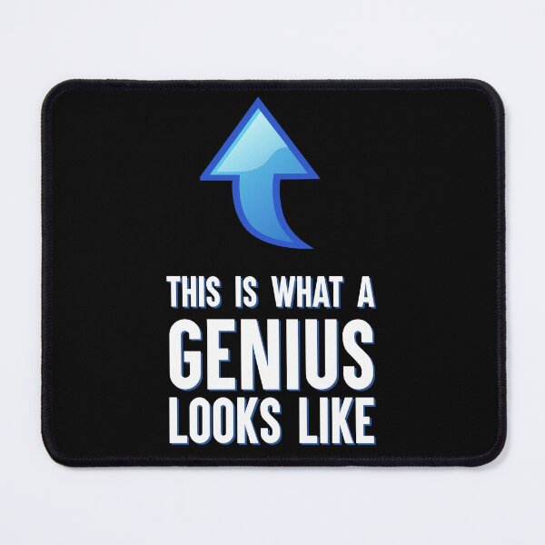 Item preview, This Is What A Genius Looks Like Funny Sarcastic Gift designed and sold by Say It With Ink.