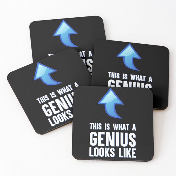 Item preview, This Is What A Genius Looks Like Funny Sarcastic Gift designed and sold by Say It With Ink.