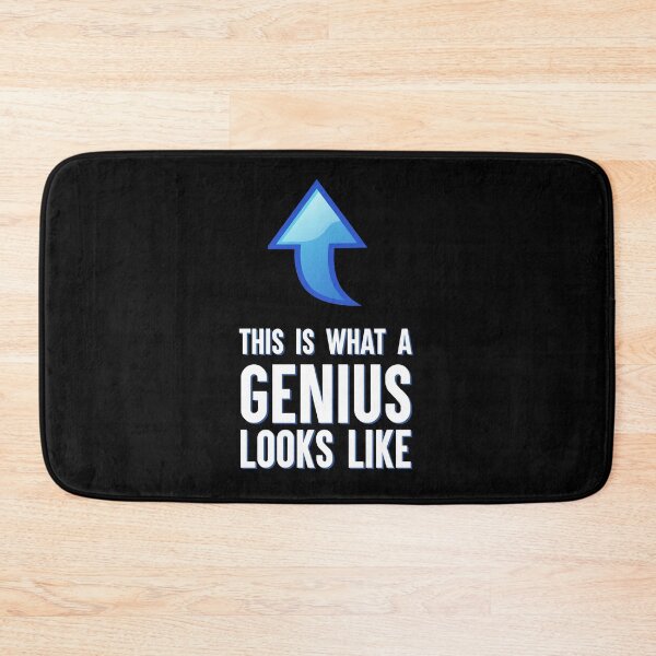 Item preview, This Is What A Genius Looks Like Funny Sarcastic Gift designed and sold by Say It With Ink.