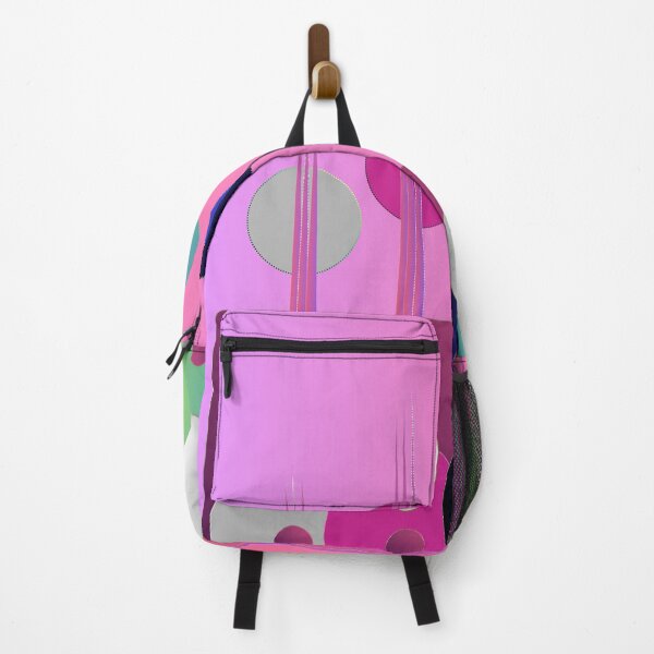Item preview, Cosmic Chimes – Colorful Pink Geometric Abstract designed and sold by Dee Tirang.