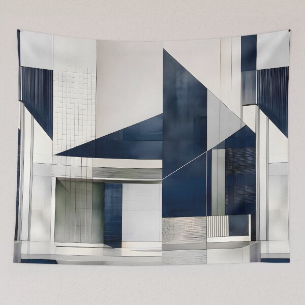 Item preview, Architect's Vision Abstract Wall Art designed and sold by hutofdesigns.