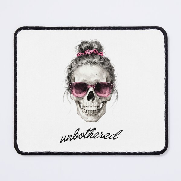 Item preview, Unbothered Mom Skull designed and sold by threadsjam.