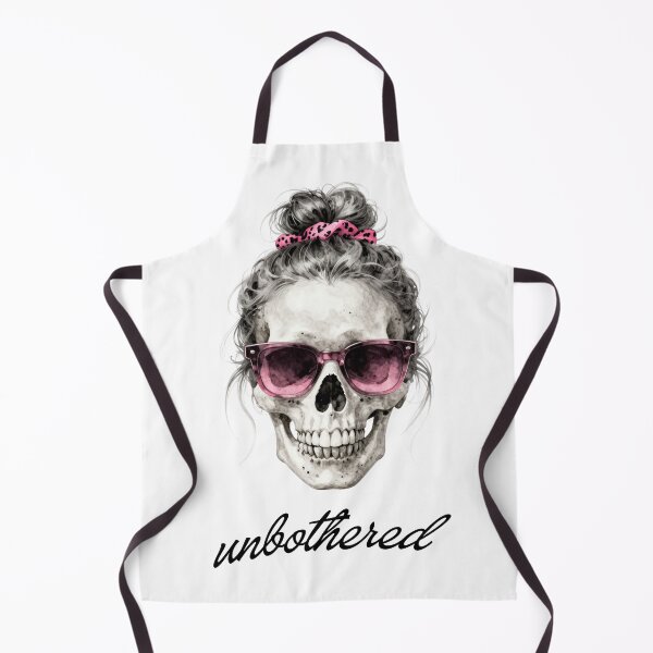 Item preview, Unbothered Mom Skull designed and sold by threadsjam.