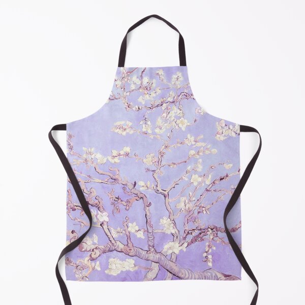 Item preview, Vincent Van Gogh almond blossoms lavender designed and sold by PureVintageLove.