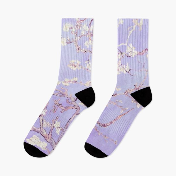 Item preview, Vincent Van Gogh almond blossoms lavender designed and sold by PureVintageLove.