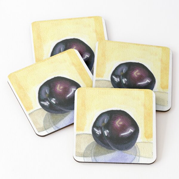 Item preview, Purple Plum Watercolor designed and sold by RofianYasiz.