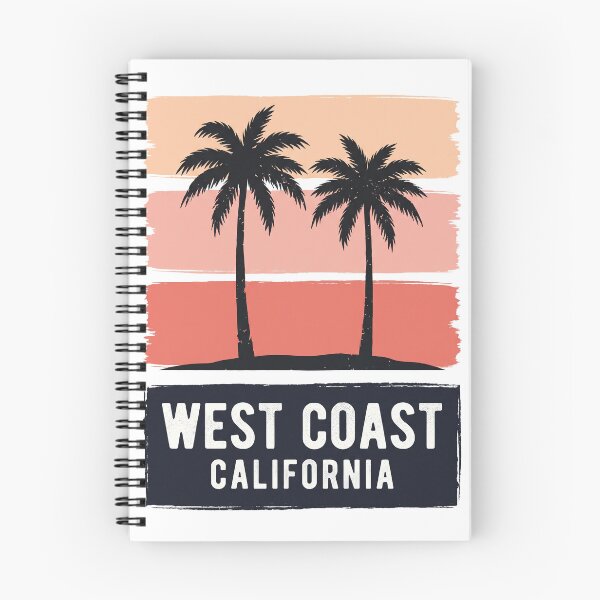 Item preview, Retro West Coast California Palm Trees Sunset Silhouette Graphic designed and sold by misbahsiro.