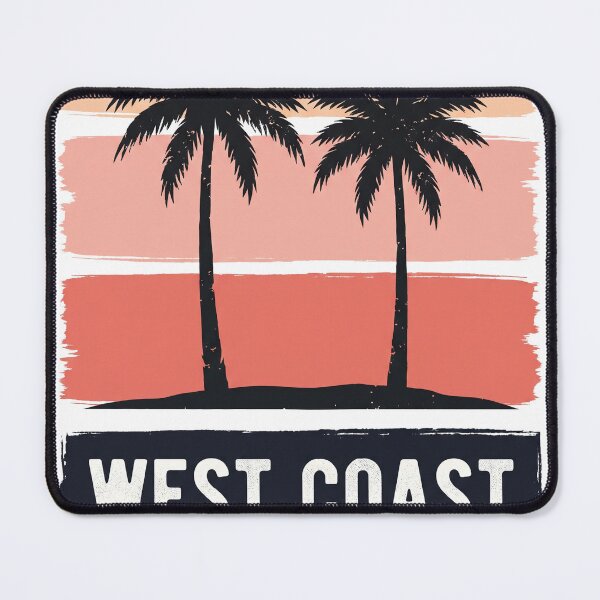 Item preview, Retro West Coast California Palm Trees Sunset Silhouette Graphic designed and sold by misbahsiro.