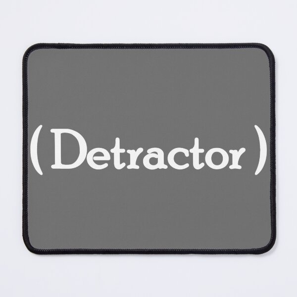 Item preview, Iconic Label - "Detractor" White Lettering designed and sold by cousinbessie.