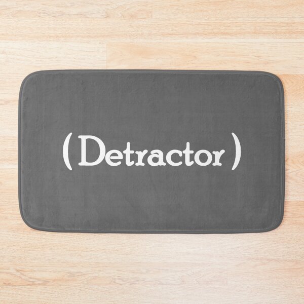 Item preview, Iconic Label - "Detractor" White Lettering designed and sold by cousinbessie.
