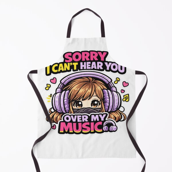 Item preview, Sorry Can't Hear You Over Music designed and sold by WearTheVibe Store.