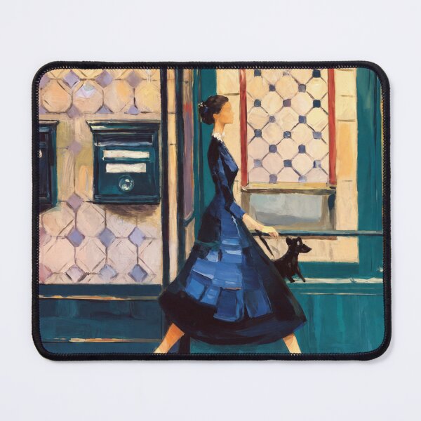 Item preview, French Storefront Wall Art – "Passing the Shop Window" designed and sold by CARRAANN.