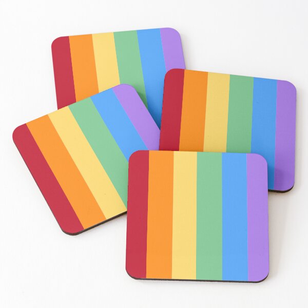Item preview, Rainbow Pride Vertical Stripes designed and sold by RebelCatStudios(RCS).