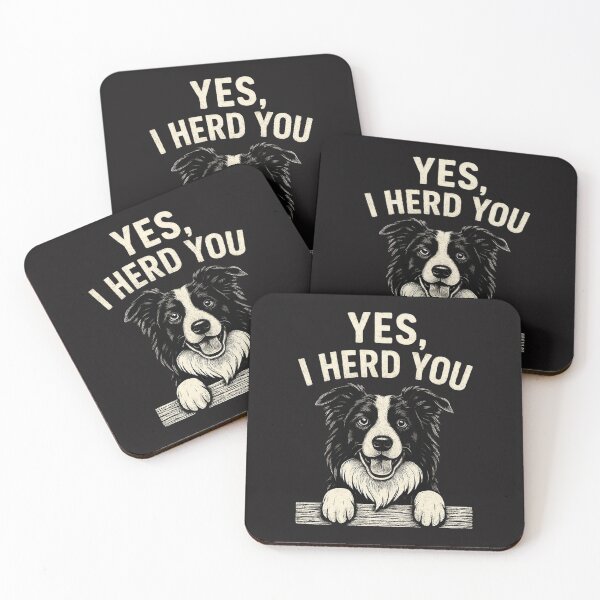 Item preview, YES I Herd You Funny Herding Dog Owner Gift, Sheepdog Lover designed and sold by Clairenity Studio.