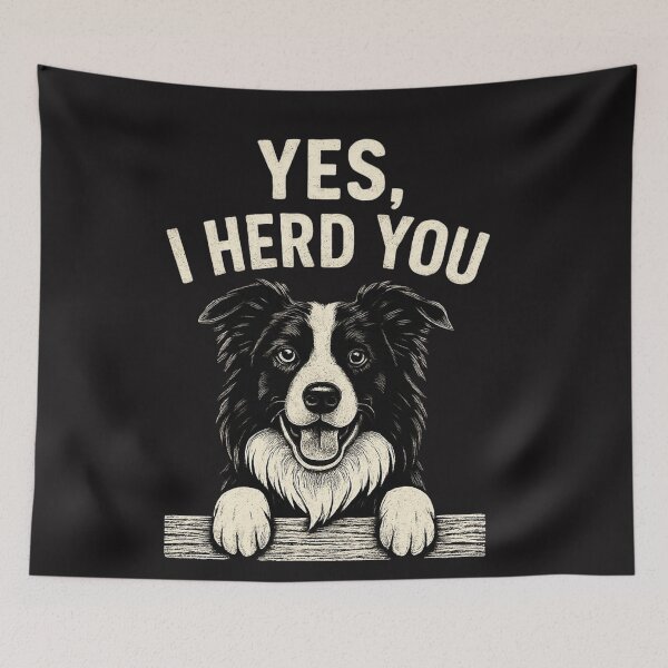 Item preview, YES I Herd You Funny Herding Dog Owner Gift, Sheepdog Lover designed and sold by Clairenity Studio.