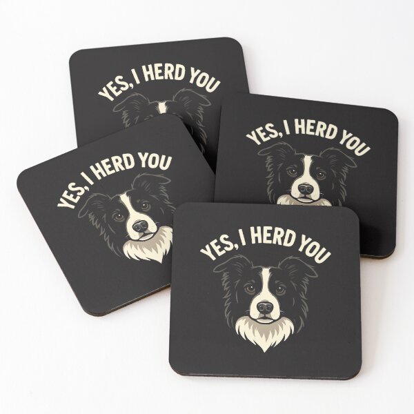Item preview, YES I Herd You Funny Herding Dog Owner Gift, Sheepdog Lover designed and sold by Clairenity Studio.