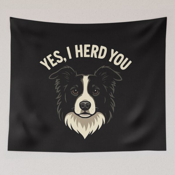 Item preview, YES I Herd You Funny Herding Dog Owner Gift, Sheepdog Lover designed and sold by Clairenity Studio.