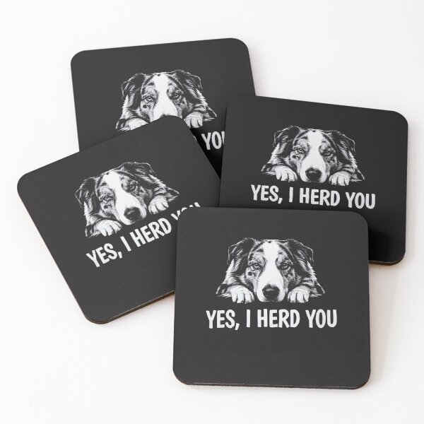 Item preview, YES I Herd You Funny Herding Dog Owner Gift, Sheepdog Lover designed and sold by Clairenity Studio.
