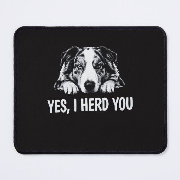 Item preview, YES I Herd You Funny Herding Dog Owner Gift, Sheepdog Lover designed and sold by Clairenity Studio.