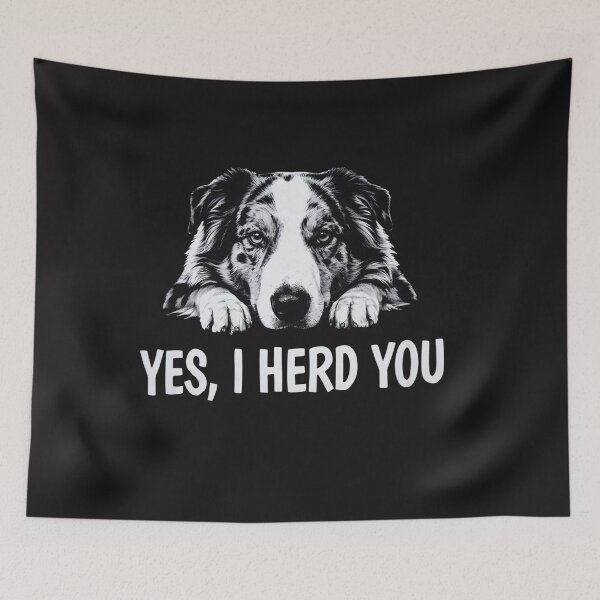 Item preview, YES I Herd You Funny Herding Dog Owner Gift, Sheepdog Lover designed and sold by Clairenity Studio.