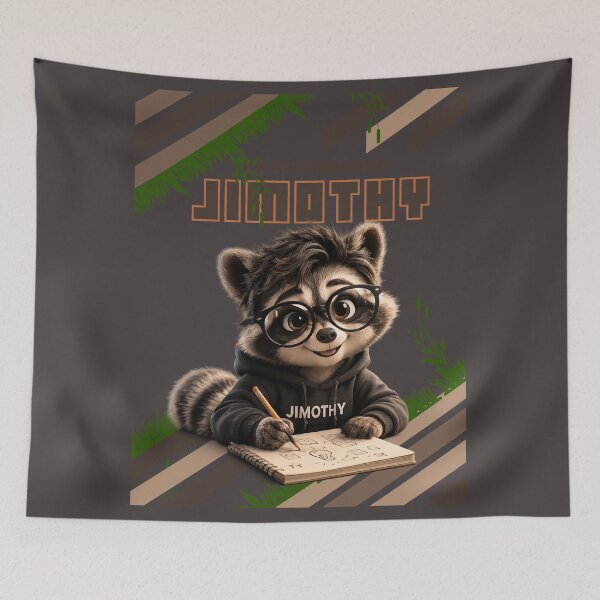 Item preview,  jimothy raccoon cute designed and sold by 4Dart.