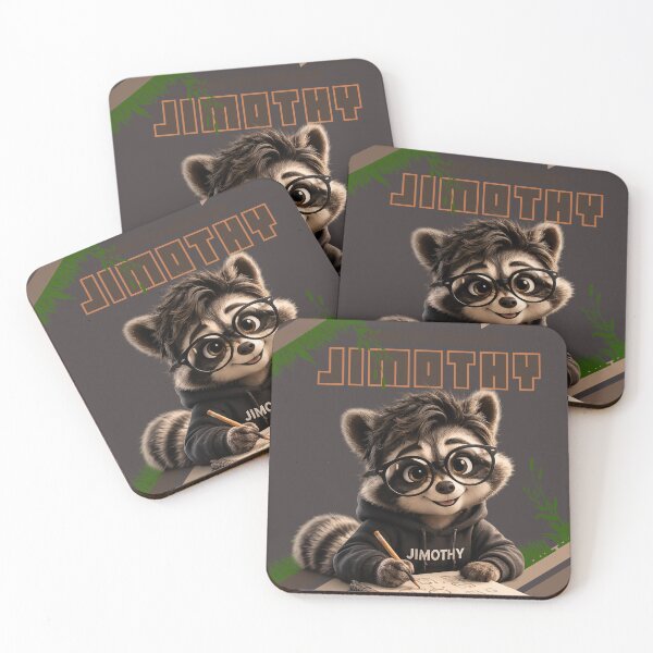 Item preview,  jimothy raccoon cute designed and sold by 4Dart.