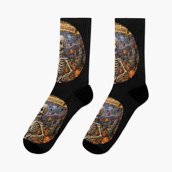 Item preview, This Is My Human Costume Funny Skeleton Halloween | Haunted House Autumn Gothic Humor designed and sold by cr6zym1nd.