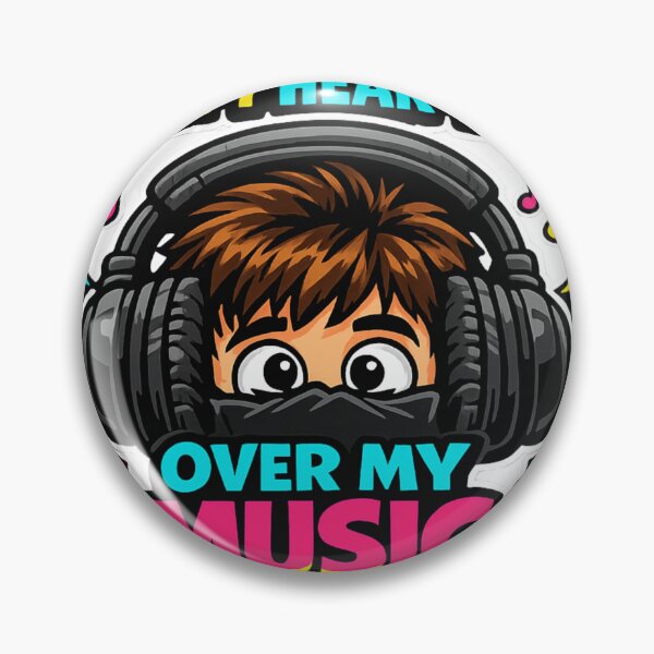Item preview, Can't Hear You Over My Music designed and sold by WearTheVibe Store.