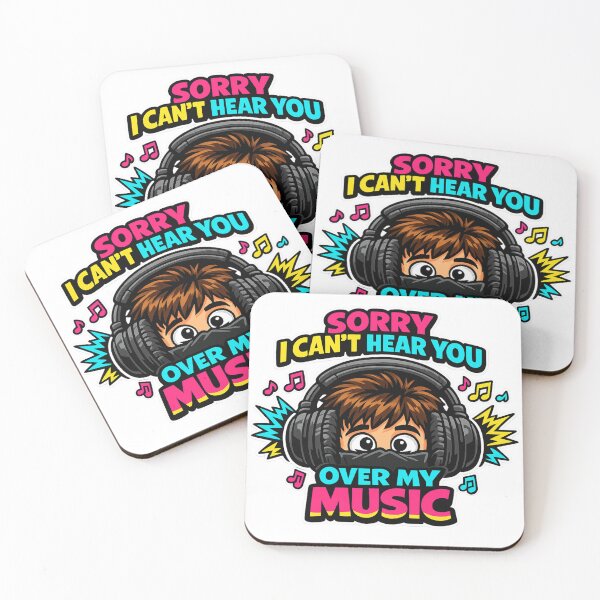 Item preview, Can't Hear You Over My Music designed and sold by WearTheVibe Store.