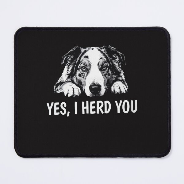 Item preview, YES I Herd You Funny Herding Dog Owner Gift, Sheepdog Lover designed and sold by Clairenity Studio.