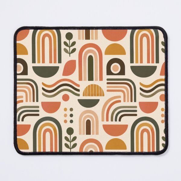 Item preview, Retro Boho Rainbow Geometric Seamless Pattern designed and sold by Kooyana04.