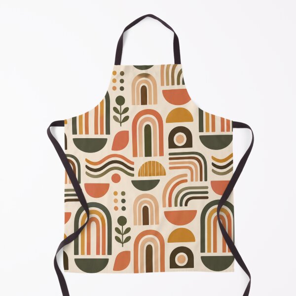 Item preview, Retro Boho Rainbow Geometric Seamless Pattern designed and sold by Kooyana04.