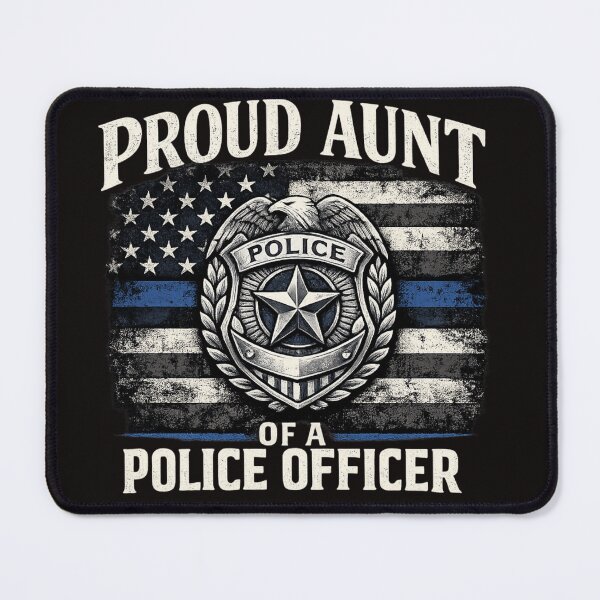 Item preview, Gift for Aunt of Police Officer designed and sold by VibeRush Art.