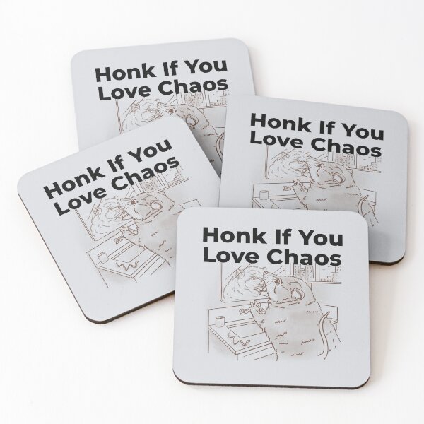 Item preview, Honk If You Love Chaos-V3 designed and sold by CHIEF-HAT STORE.
