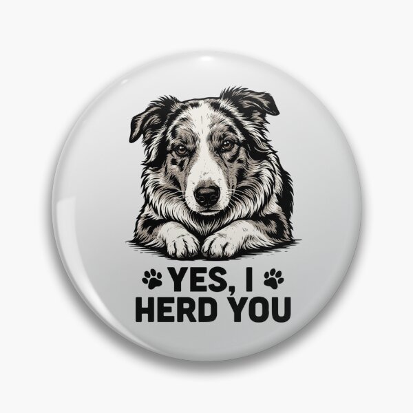 Item preview, YES I Herd You Funny Herding Dog Owner Gift, Sheepdog Lover designed and sold by Clairenity Studio.
