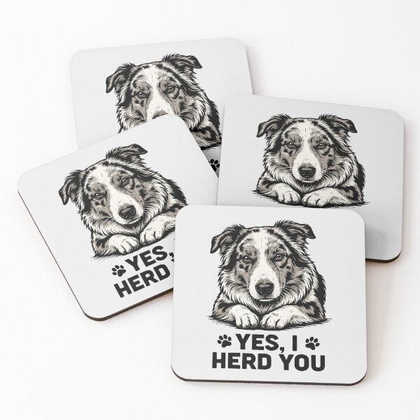 Item preview, YES I Herd You Funny Herding Dog Owner Gift, Sheepdog Lover designed and sold by Clairenity Studio.