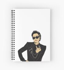 kris jenner f Spiral Notebook