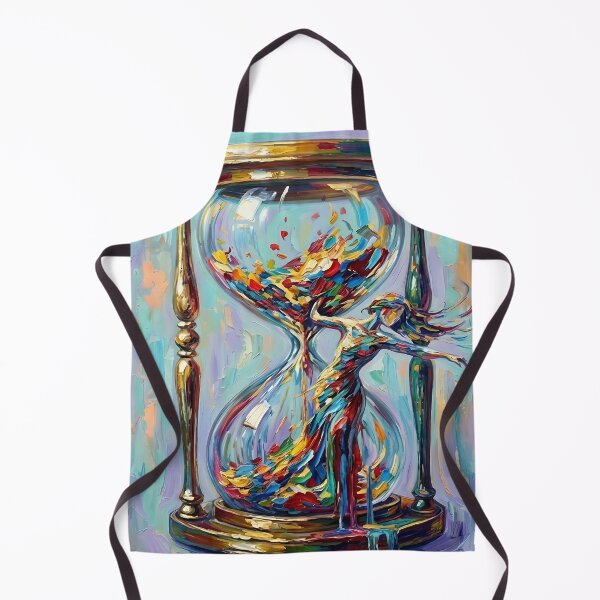 Item preview, The Sands of Creativity – Abstract Hourglass of Time and Imagination designed and sold by Atelier Nova.