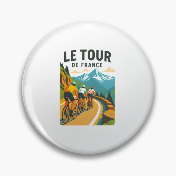 Item preview, French Alps Bike Race designed and sold by Colorful-Garden.