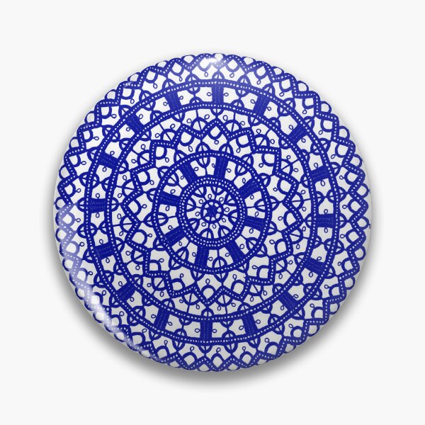 Item preview, Croatian lace - Blue designed and sold by theinjuryfactory.